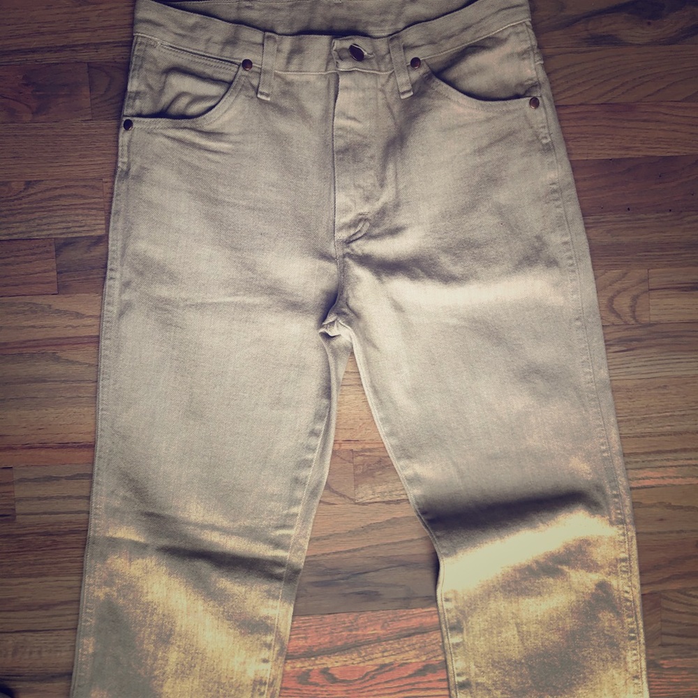 Wrangler Khaki Cowboy Cut Jeans